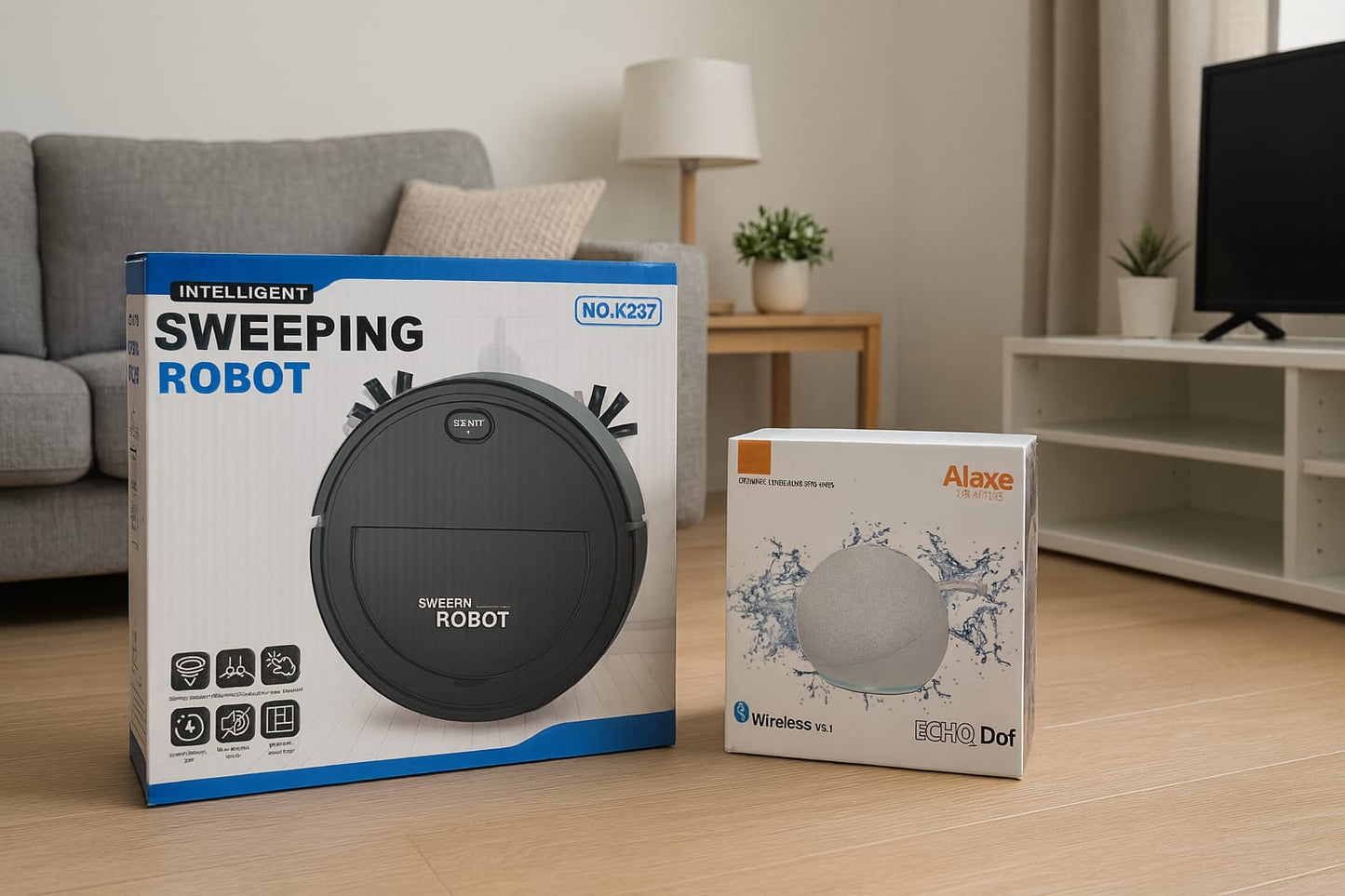 LIMPIADOR ROBOT MAS PARLANTE